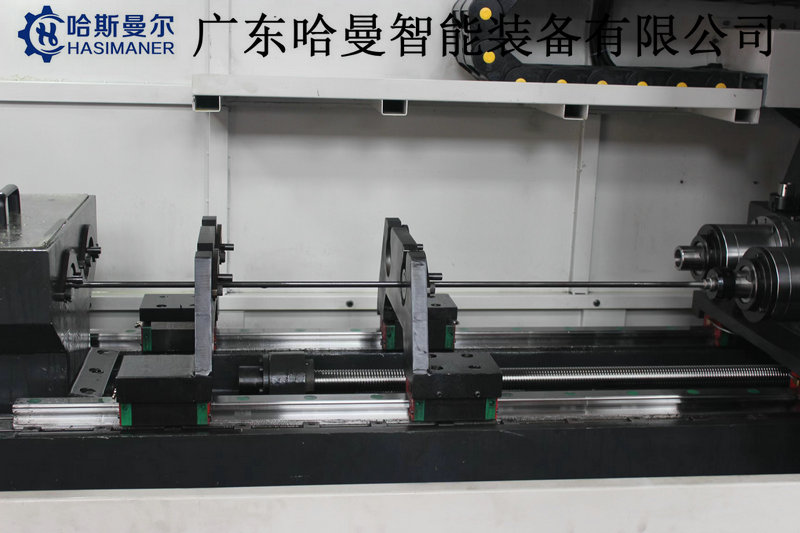 雙軸棒料深孔鉆.jpg 雙主軸圓棒軸類深孔鉆機(jī)床(圖3)