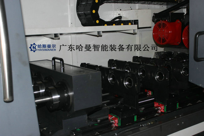 四軸數(shù)控深孔鉆 四主軸深孔鉆機(jī)床(圖2)